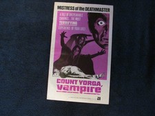 Count Yorga, Vampire - 1970 Original Pressbook (PRESS BOOK) UNCUT