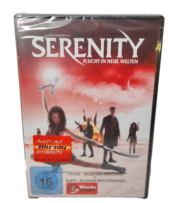 Serenity - Flucht in neue Welten von Joss Whedon | DVD | NEU in Folie