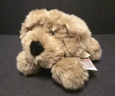 Animal Alley Brown Tan Puppy Dog Commonwealth 10" Plush RIPPED TAG 81876