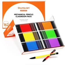 Shuttle Art Mechanical Pencils, 162 Pack Bulk 1 Count Pack of 162