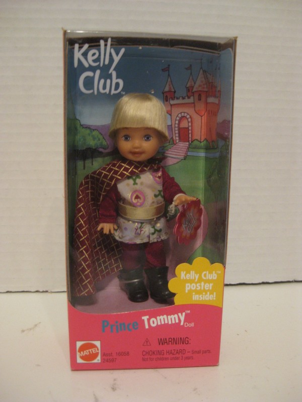 Vintage Mattel Kelly Club Prince Tommy Doll 1998, MIB, #24597