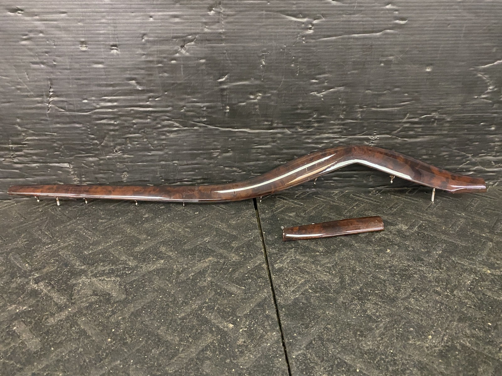 2011 MASERATI GRANTURISMO DASH DASHBOARD CENTER WOOD TRIM PANEL MOLDING