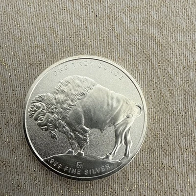 Liberty Buffalo American 999 Fine Silver 1 Ounce Coin. Value Silver Bullion. - Image 1 of 4
