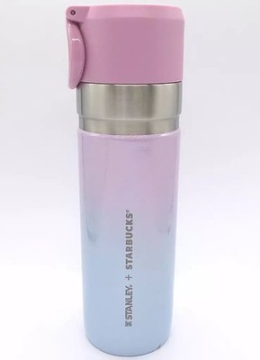 Stanley Stainless Steel Bottle 473ml Gradient Blue Pink Winter 2025 Mug