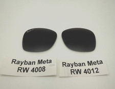 Rayban Meta 4008 or 4012 Authentic Grey Gradient polarized Replacement Lenses