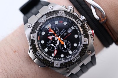 Citizen BJ2135-00E Eco-Drive Promaster Carbon Ultra Rare Divers Clean Working