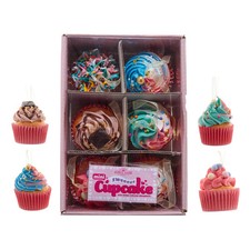 Mini Frosted Cupcake Foam Christmas Ornaments...
