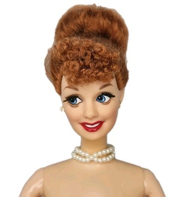 Nude Lucille Ball I Love Lucy Barbie Vintage 90s Fashion Doll Redhead Red Hair