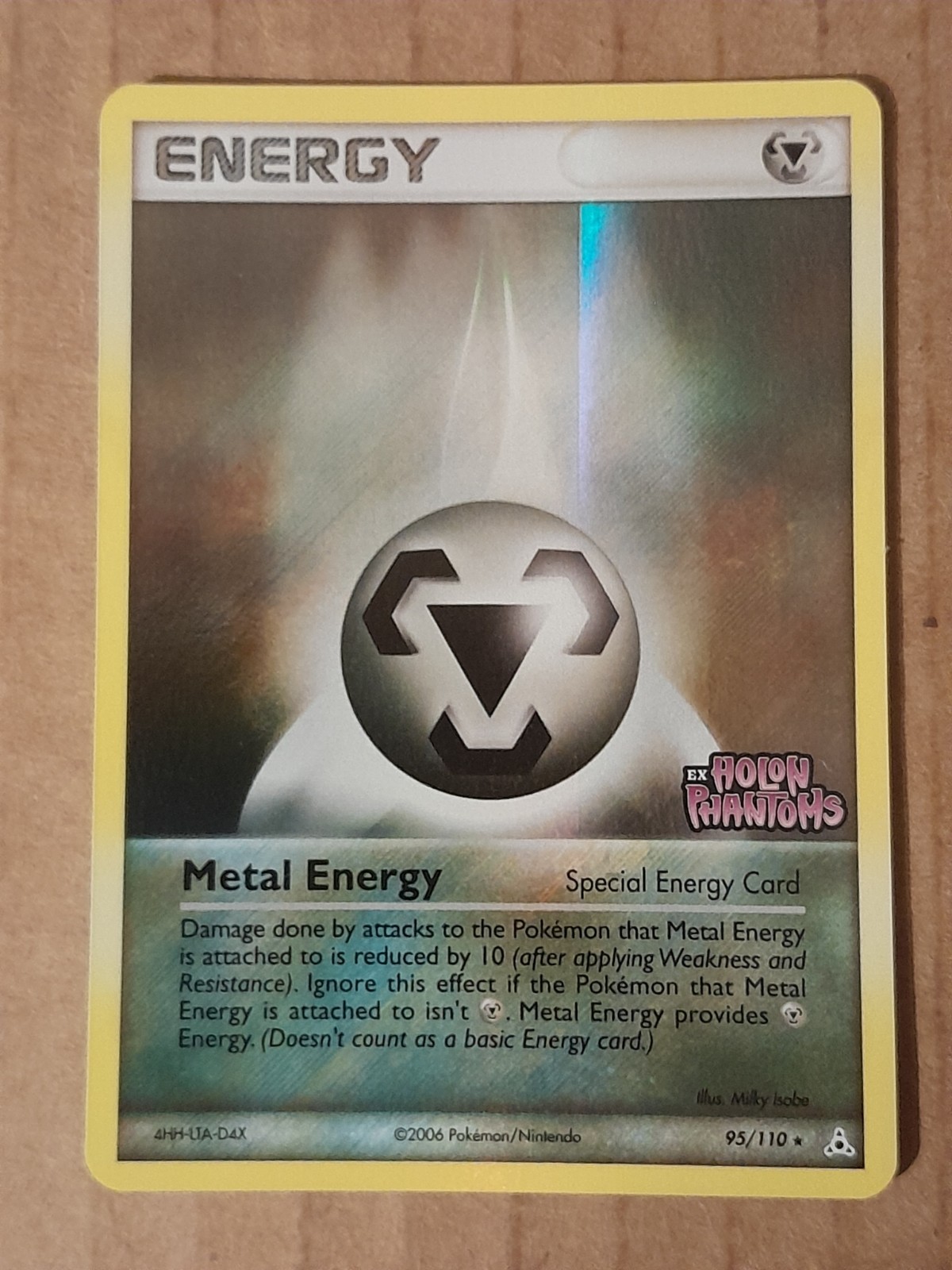 Pokemon Metal Energy 95/110 ex Holon Phantoms Reverse Holo NM-MT See Pics