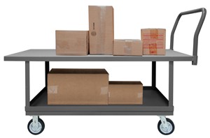 Durham WHPT30486MR95, High Deck Platform Truck, 2000lb Capacity, 30''x48''x43''