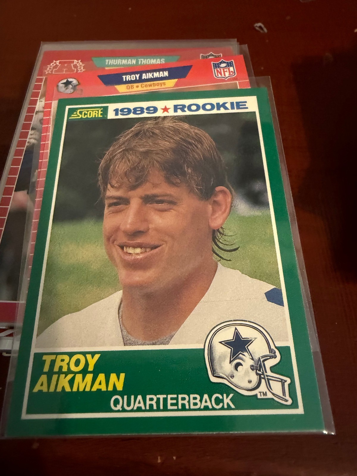 1989 Score - 1989 Rookie Troy Aikman #270 (RC)