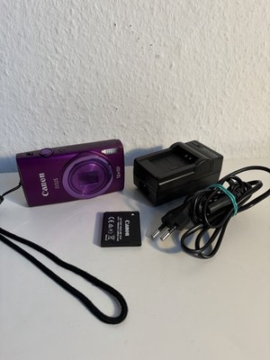 Canon IXUS 265 HS 16 MP Digital Camera 12x Zoom  Funktionsfähig Violett Lila gut
