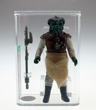 Klaatu FLAT Molded AFA 75  Vintage Loose Graded Kenner Star Wars Action Figure