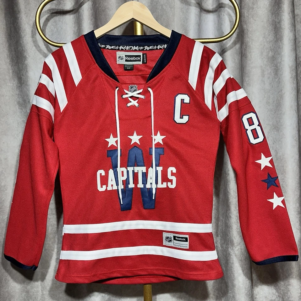 Футболка Овечкина Reebok Washington Capitols НХЛ женская размер Sm 2015 зимняя классика - Изображение 2 из 4