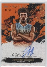 2021-22 Topps Inception OTE Overtime Elite Orange 40/50 Johned Walker Auto go9