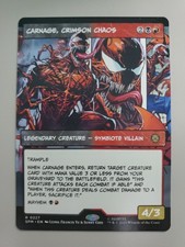 MTG Carnage, Crimson Chaos Marvel's Spider-Man Comic Rare