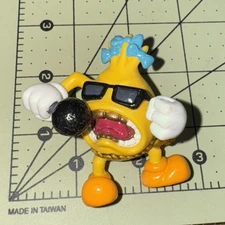 Tech Deck Dudes Flameboy Foolio Singing Mic Figure Loose World Industries 2001