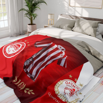 Olympiacos Griechische Fußballmannschaft Fleecedecke 60x80 Piräus