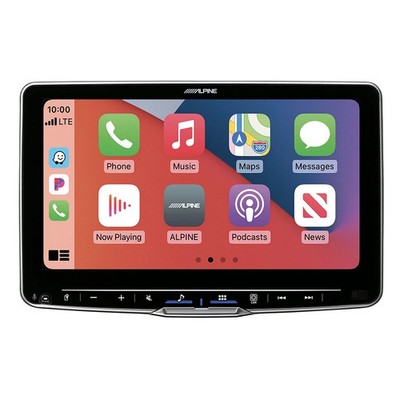 Alpine iLX-F509, Halo 9'' Floating Hi-Res Screen Multimedia Receiver w/ Wireless