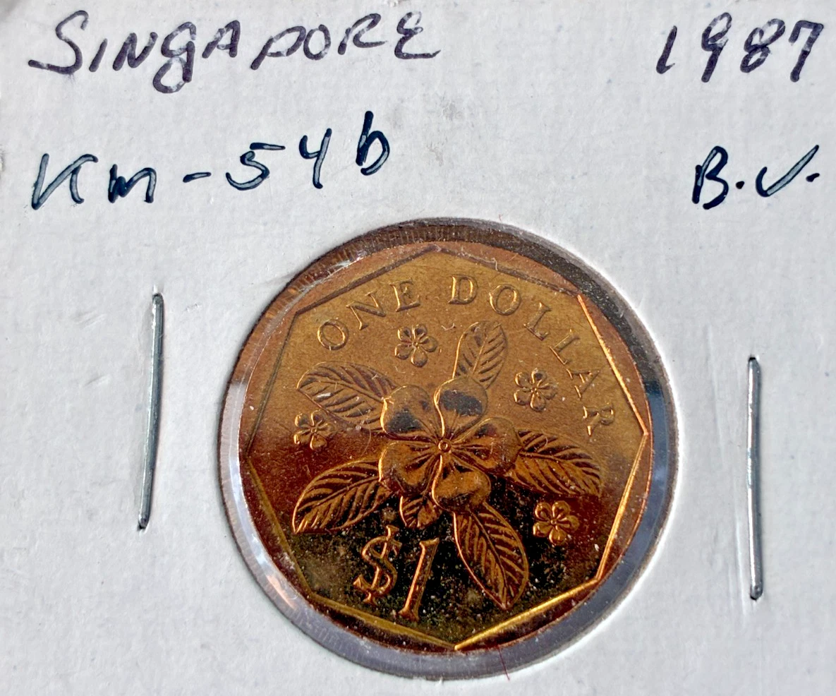 1987 新加坡硬币| eBay