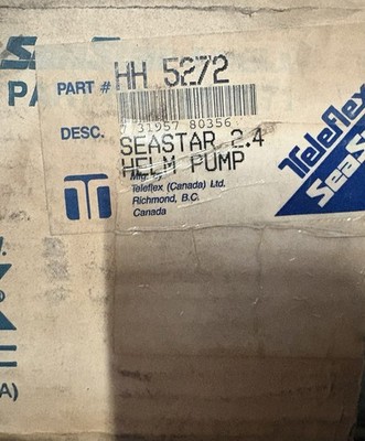 NEW Teleflex SeaStar Hydraulic Steering Tilt Helm 2.4 cu.in. HH5272