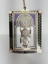 Grand Canyon Brass Christmas Ornament Arizona Travel Souvenir Dreamcatcher