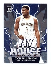 2022-23 Donruss Optic Basketball #20 Zion Williamson My House Pelicans