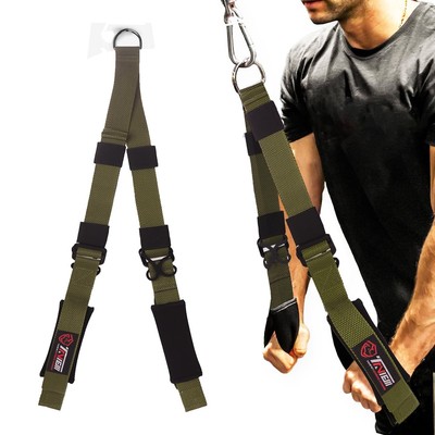 Tricep Rope Cable Attachment Adjustable 26-56 Inches 27/36/48/55 Inches Long ...