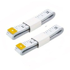 2PCS 60" Body Measuring Ruler Sewing Cloth Tailor Tape Measure Seamstress Soft