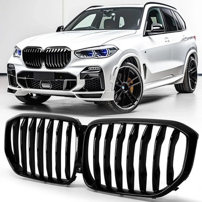 X5 G05 Gloss Black Kidney Grill Grille Fit for 2019 2020 2021 2022 2023 BMW X...