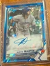 2021 1st Bowman Chrome AUSTIN MARTIN Sapphire Edition AUTO #BSPA-AM