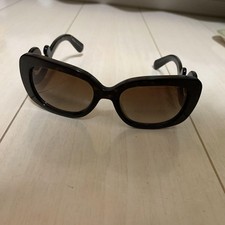 PRADA Baroque SPR27O Sunglasses Tortoise Frame Brown Gradient Lens Authentic