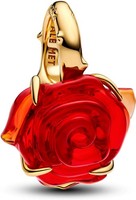 Pandora Disney Die SchöNe Und Das Biest Verzauberte Rose Charm-AnhäNger