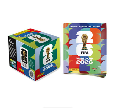 Panini FIFA World Cup 2026 Stickers - collection album + 50 packet BOX