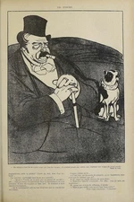 🖼️ Vintage 1900s Magazine Cover - Art Nouveau Poster - French Illustration -