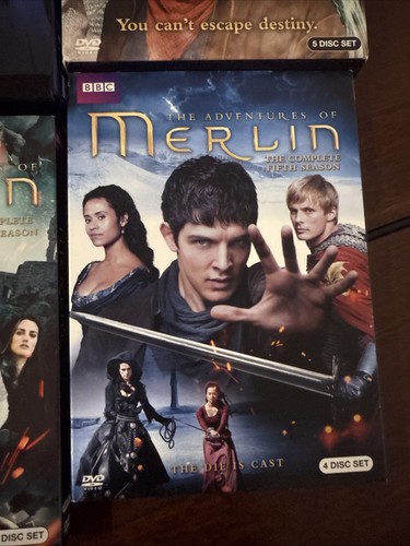 The Adventures of MERLIN DVD,24-Disc Set Seasons 1, 2, 4, & 5 - Imagen 5 de 5