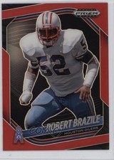 2025 Panini Prizm Black Red Prizm 295/299 Robert Brazile #64 HOF 19l7
