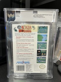 Little Ninja Brothers (NES, 1990) &ndash; WATA 6.5 A &ndash; Bottom of the Pop!