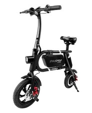 Swagtron Swagcycle Pro Folding Kick Electric Scooter Black Model 38366-2 SCP-1