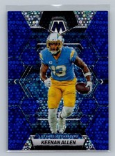2023 Panini Mosaic Keenan Allen Blue No Huddle Mosaic #/75 #130