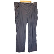 Duluth Trading Co NWT Dry on the Fly Bootcut Cargo Pants in Ink Blue - size 16