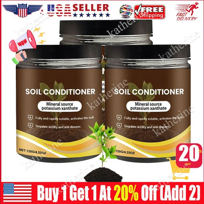 #ad 3Pcs Soil Activator Professional Bone Meal Fertilizer Dirt Health Booster Liq $29.99