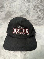 Vintage Disneys 101 Dalmations Hat Cap Promotional Product Snap Back 90's