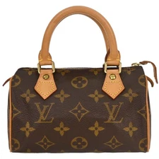 Louis Vuitton Monogram Mini Speedy 2way Handbag M41534 TH0918 125410