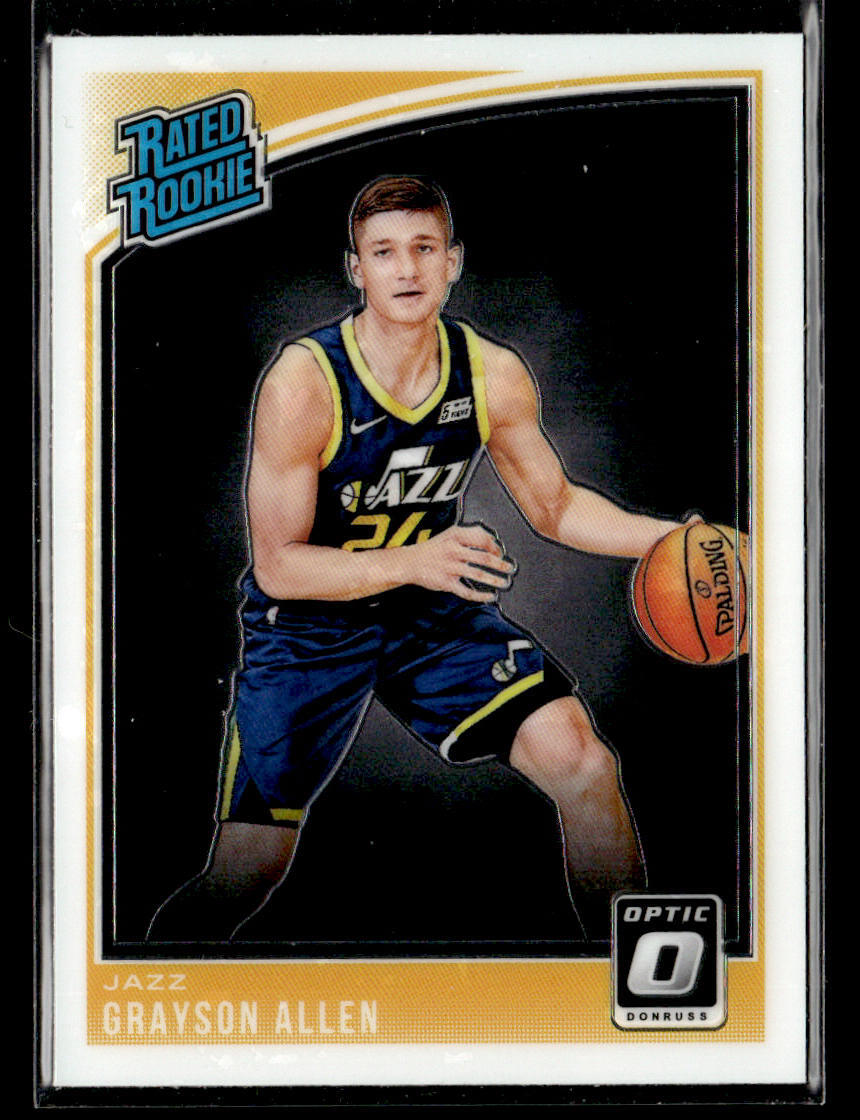 2018-19 Donruss Optic #156 Grayson Allen Rookie Card Utah Jazz