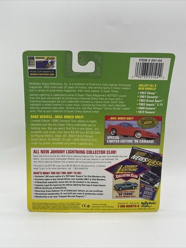 1963 CORVETTE GRAND SPORT SUPER CHEVY SERIES by Johnny Lightning - Picture 2 of 2