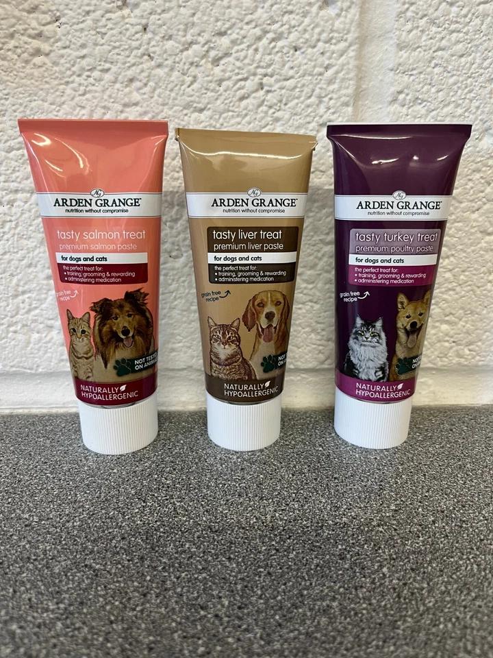 Arden Grange Treat Paste - 75g - Salmon, Liver of Turkey