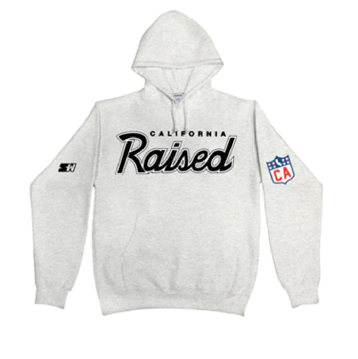 Streetwise Raised Pullover Hoodie Grey Heavyweight | eBay