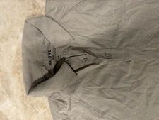 RHONE Reign Polo Short Sleeve Stretch Gray UPF 50+ Golf Shirt Men S