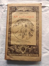 Libro ANTOLOGIA Carlo Porta Classici Ridere Formaggini Editore Roma 1923